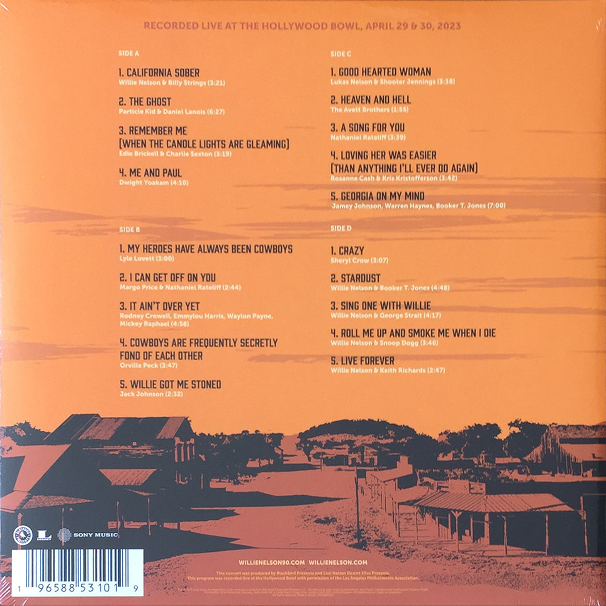 (Long Story Short) Willie Nelson 90 (Live At The Hollywood Bowl Vol II)