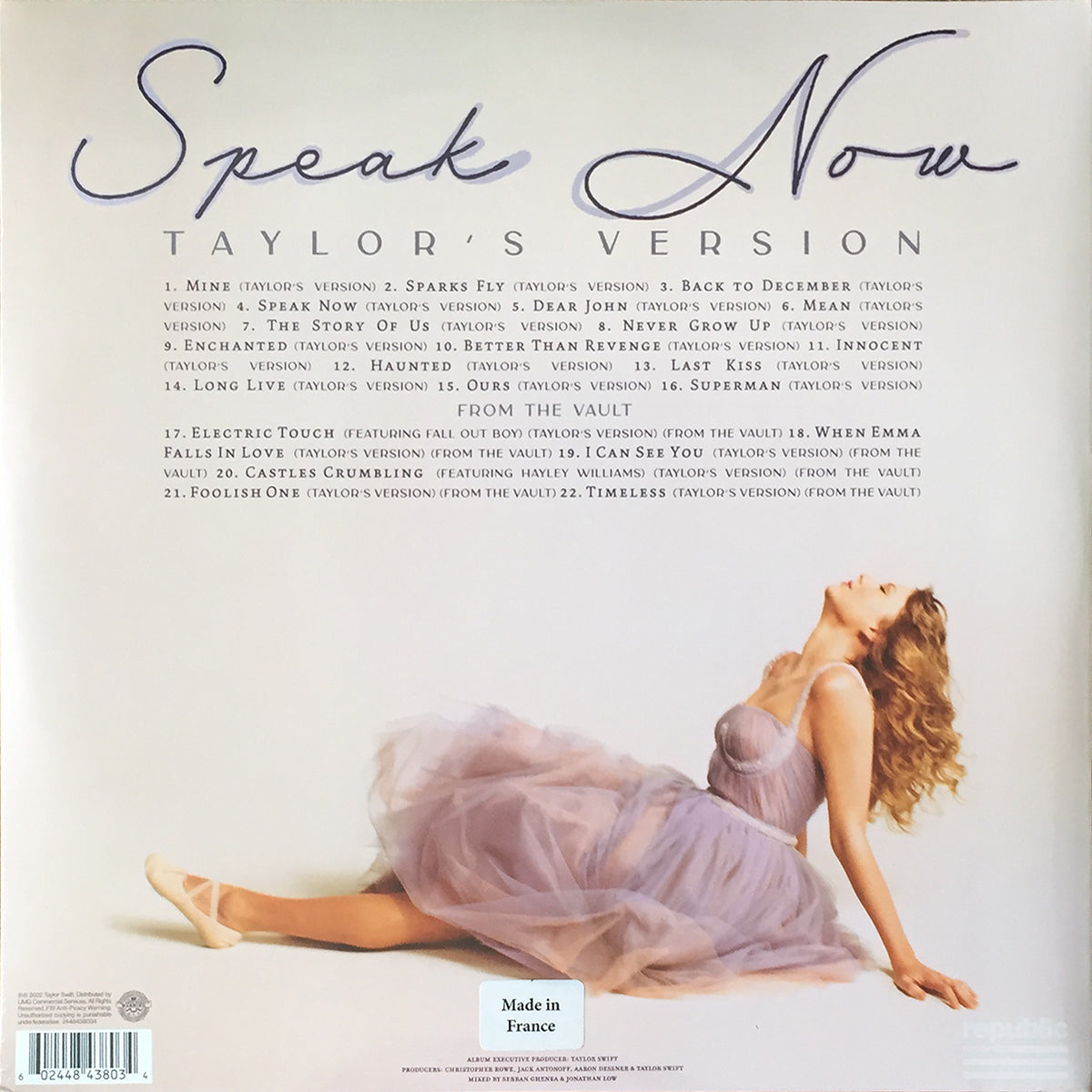 Speak Now (Taylor's Version) (Orchid Marbled)