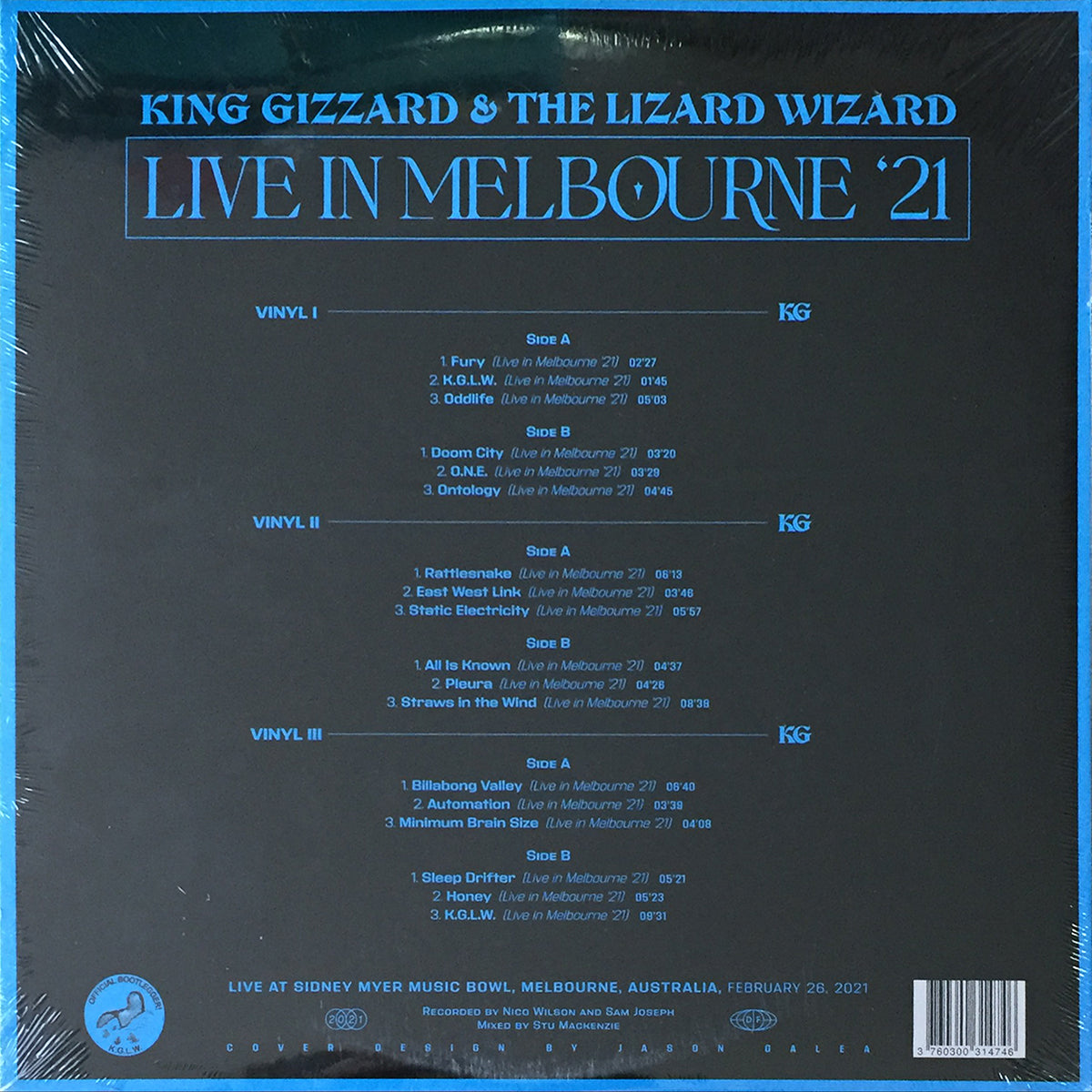 Live In Melbourne '21 (Live At Sidney Myer Music Bowl)