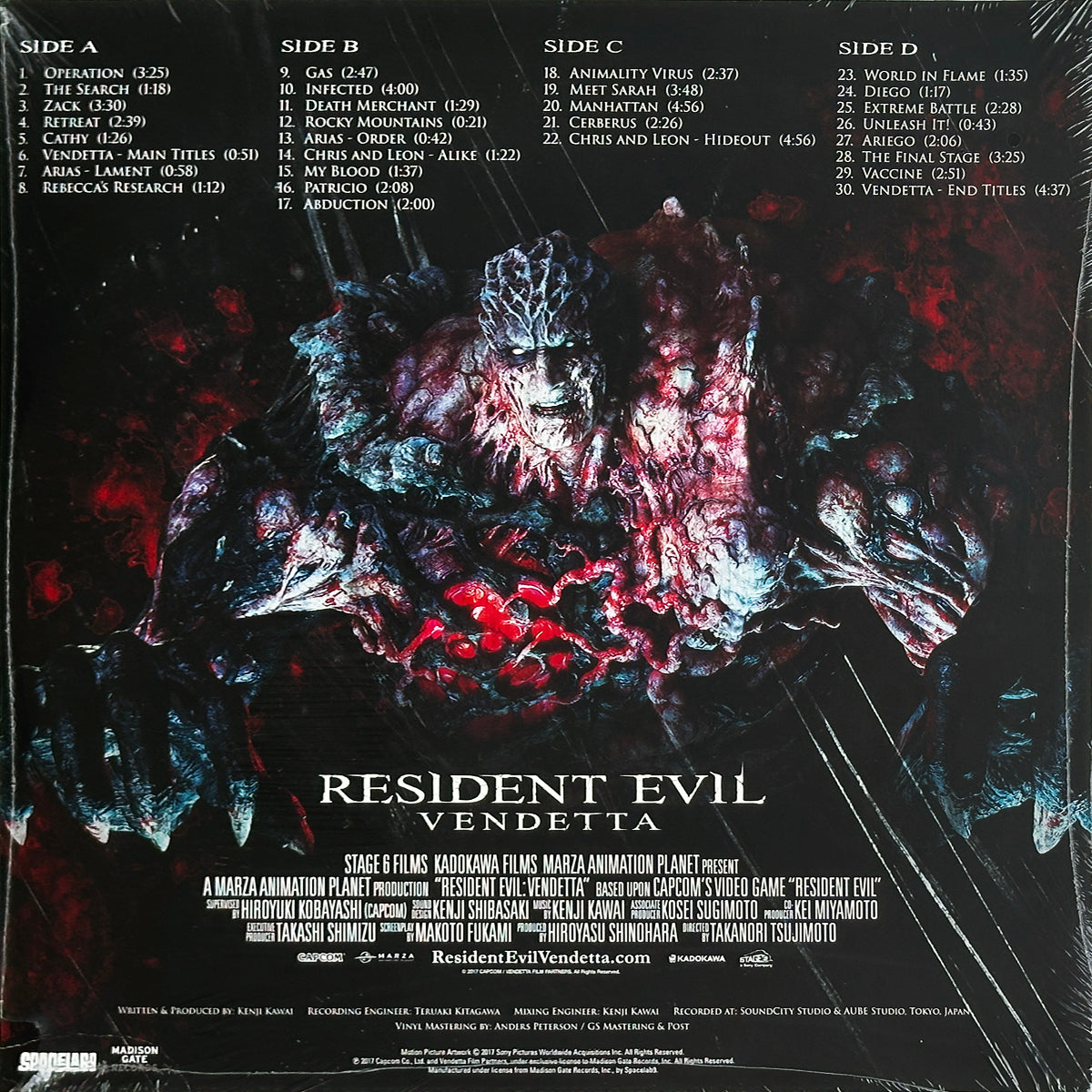Resident Evil Vendetta (Original Motion Picture Soundtrack)