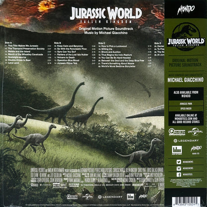 Jurassic World: Fallen Kingdom (Original Motion Picture Soundtrack)