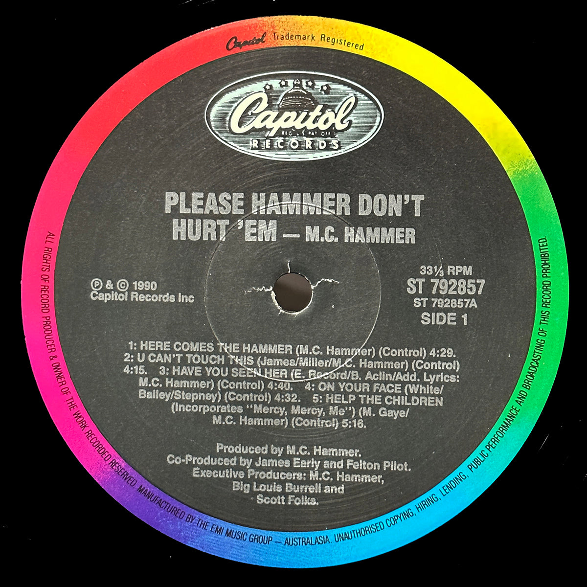 Please Hammer Don&#39;t Hurt &#39;Em