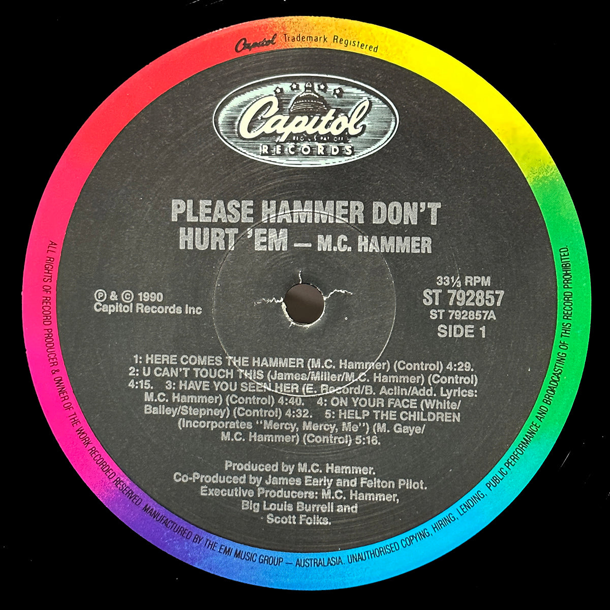 Please Hammer Don&#39;t Hurt &#39;Em