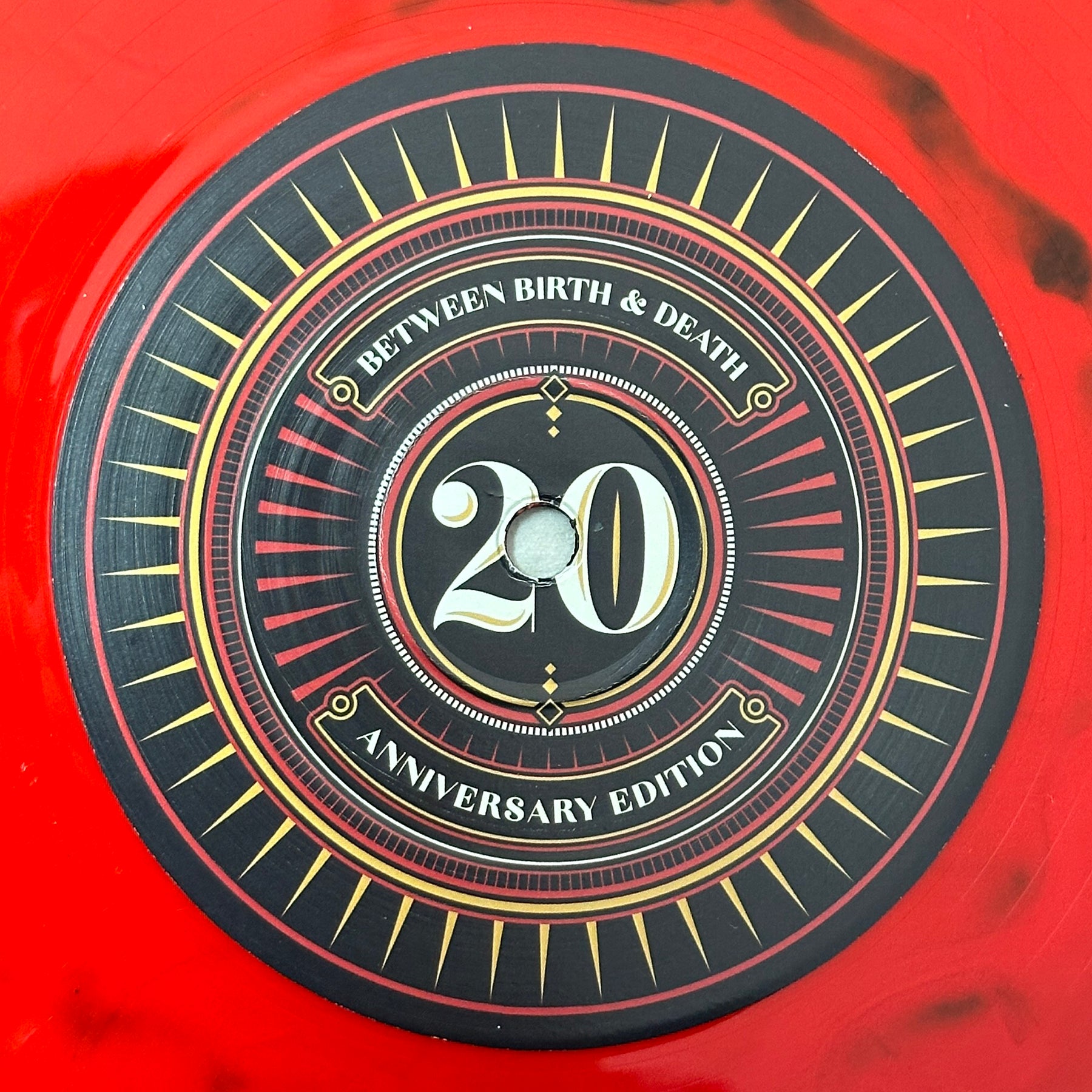 Between Birth And Death - Black And Red Smash Variant – Rare