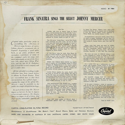 Sings The Select Johnny Mercer