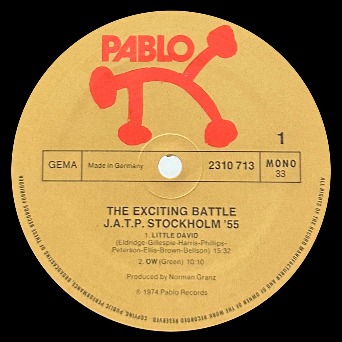 The Exciting Battle J.A.T.P. Stockholm ’55