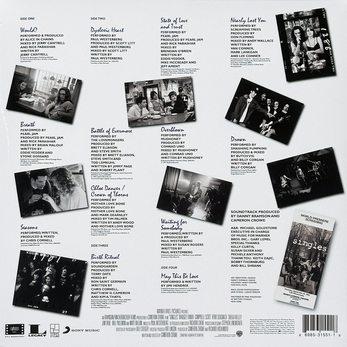 Singles (Original Motion Picture Soundtrack)