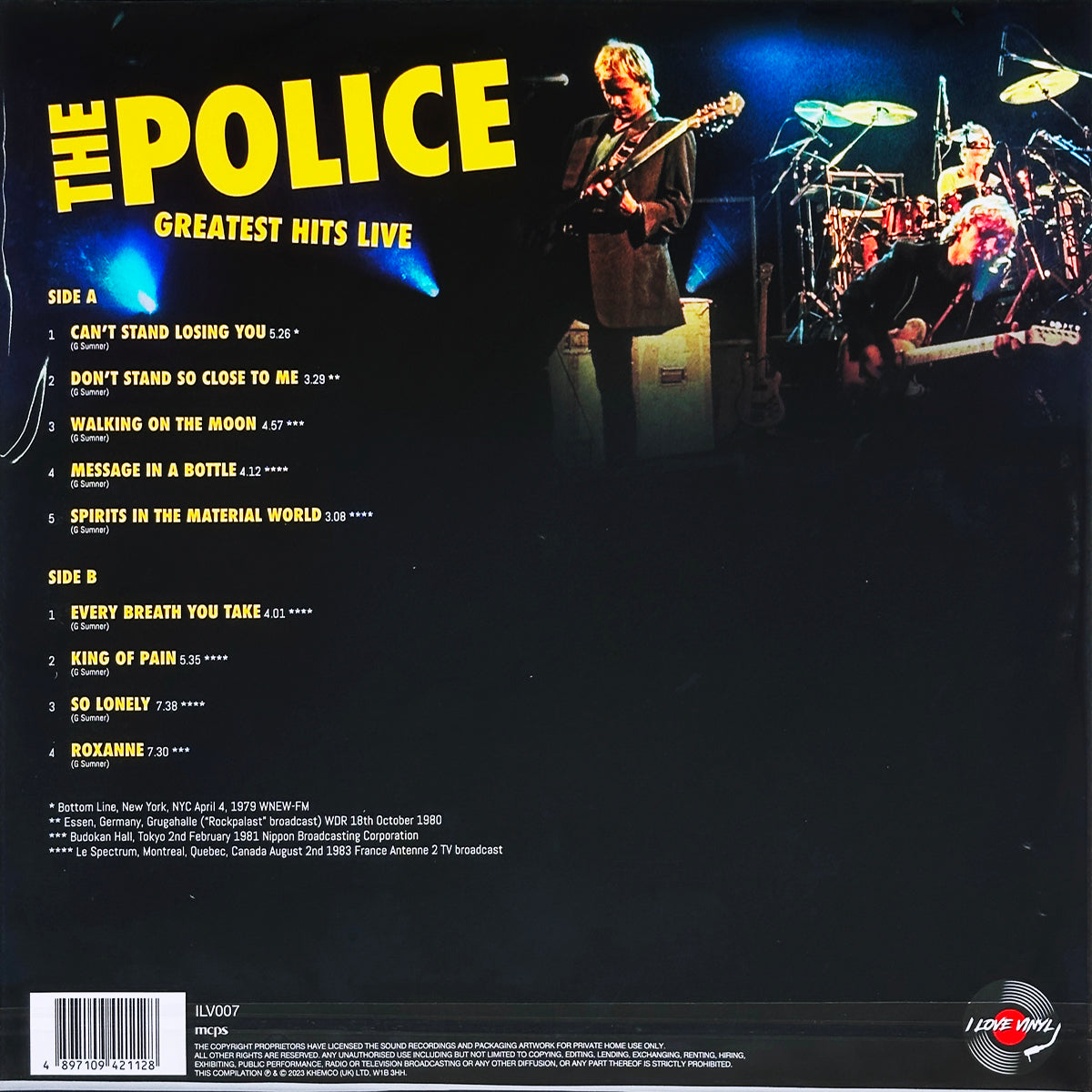 Greatest Hits Live