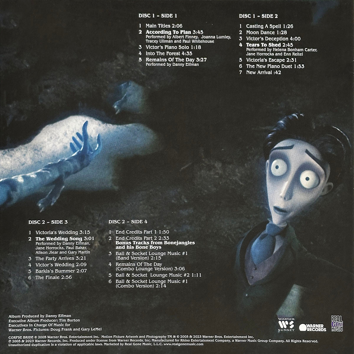 Tim Burton's Corpse Bride (Original Motion Picture Soundtrack)