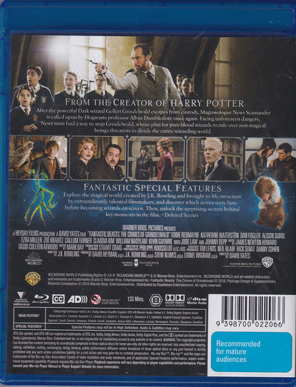 Fantastic Beasts The Crimes Of Grindelwald