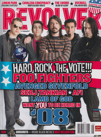 Revolver - May 2009 - Dave Grohl, M Shadows, Serj Tankian, Randy Blythe On Cover