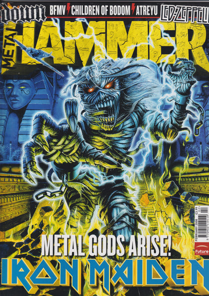Metal Hammer - Febuary 2008 - Iron Maiden On Cover