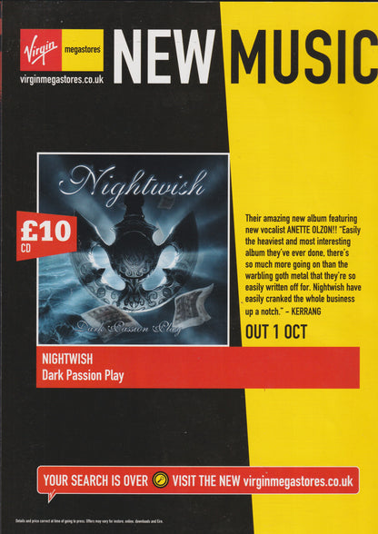 Metal Hammer - October 2007 - Lamb Of God On Cover
