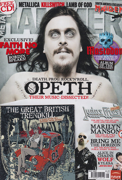 Metal Hammer - May 2009 -  Mikael Åkerfeldt Of Opeth On Cover