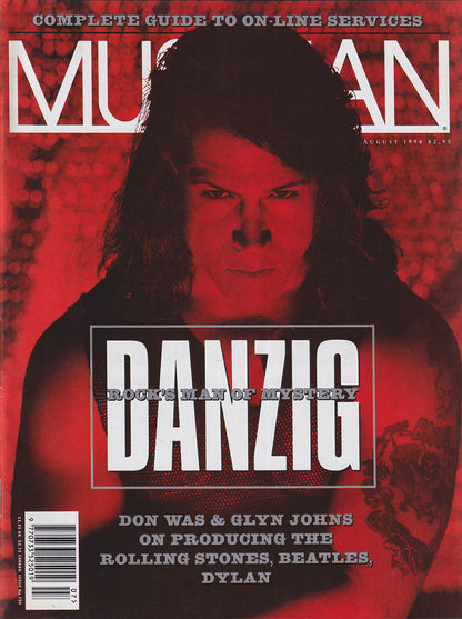 Musician - August 1994 - Danzig On Cover