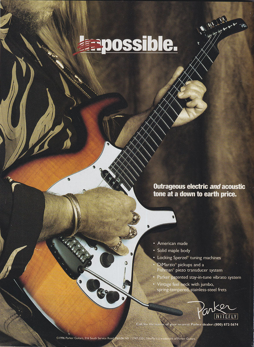 Guitar World - May 1997 - Ace Frehley And Billy Gibsons On Cover