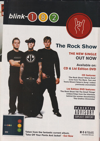 Kerrang! - July 7 2001 - Weezer On Cover
