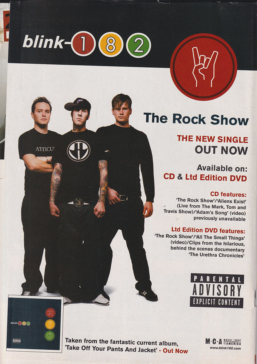 Kerrang! - July 7 2001 - Weezer On Cover