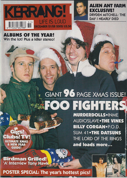 Kerrang! - December 21/28 2002 - Foo Fighters On Cover