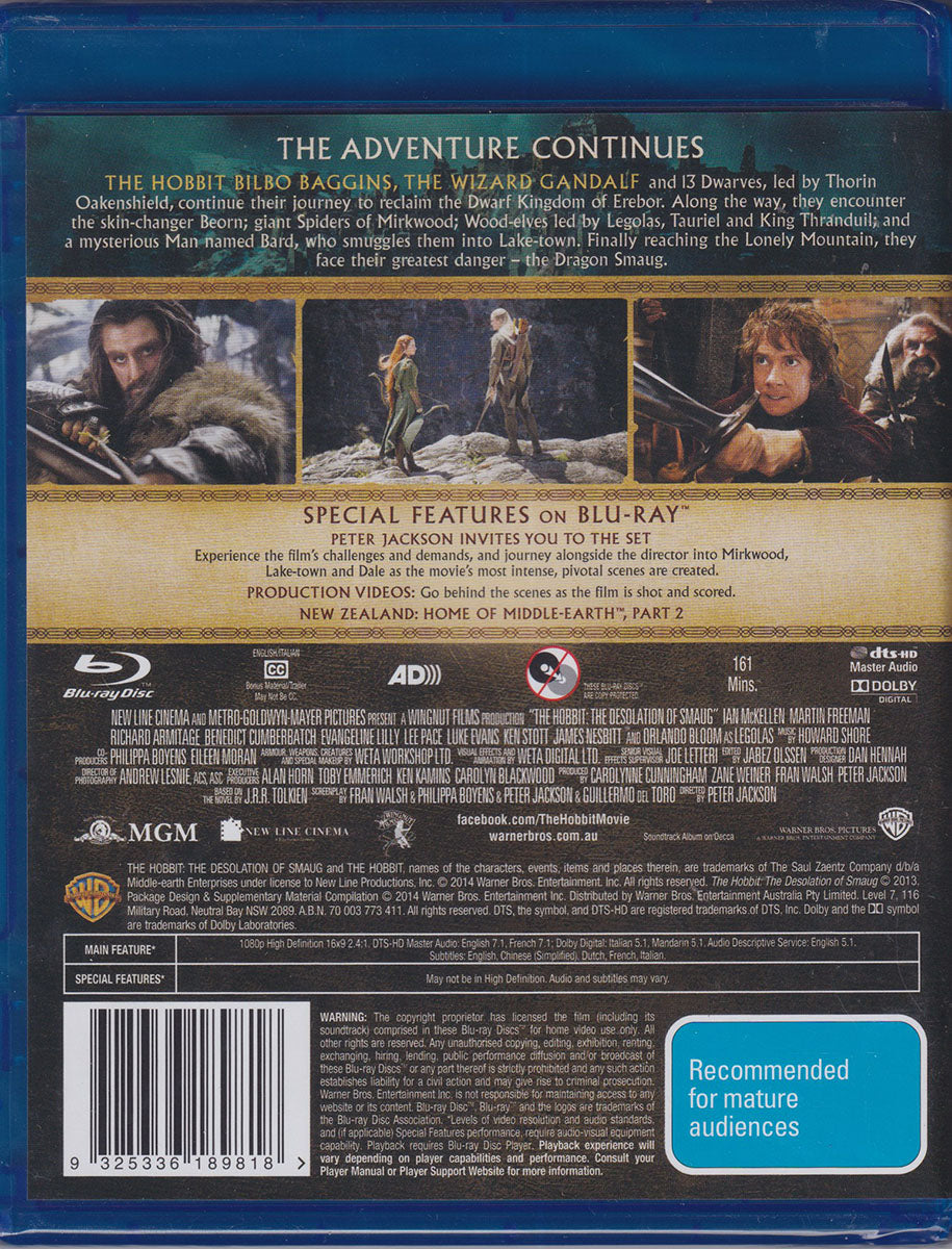 The Hobbit: The Desolation Of Smaug