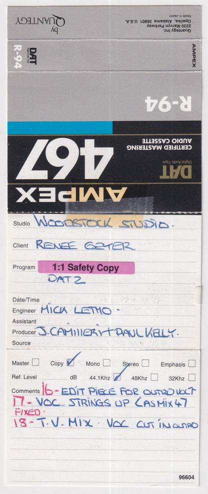 Mixes Reel 2 (DAT 2)