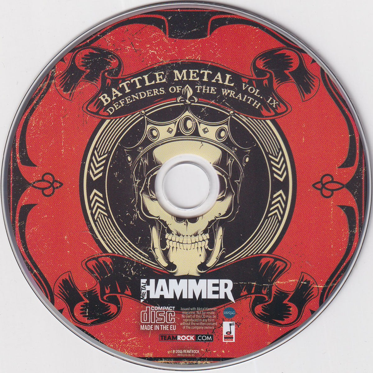 Metal Hammer - June 2015 - Slayer On Cover