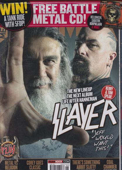 Metal Hammer - June 2015 - Slayer On Cover