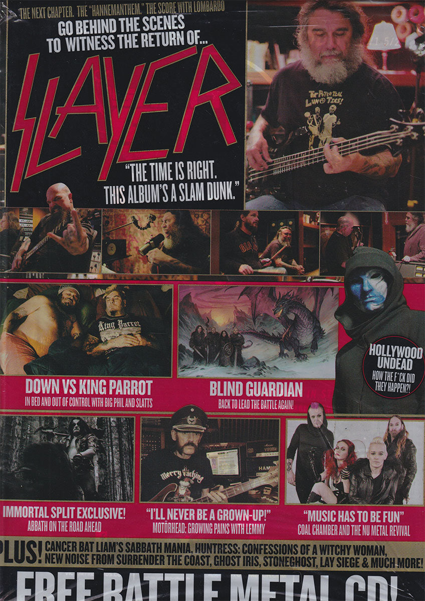 Metal Hammer - June 2015 - Slayer On Cover
