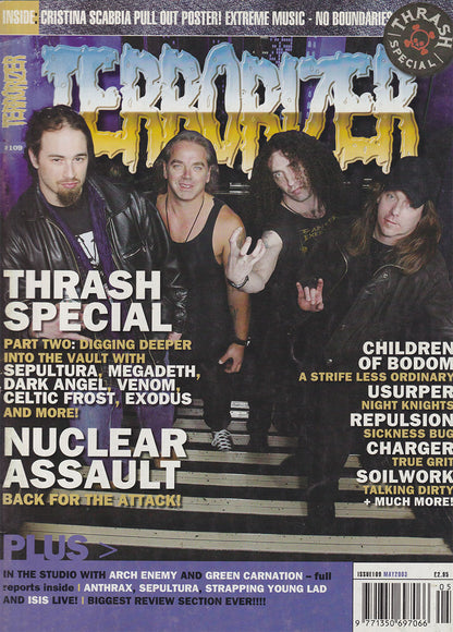 Terrorizer - December 2003 -  Nuclear Assault On Cover