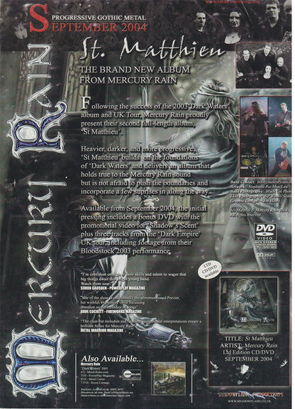 Terrorizer - August 2004 -  The Dillinger Escape Plan On Cover