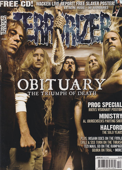 Terrorizer - December 2007 - Obituary On Cover