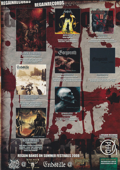Terrorizer - XMAS 2007 -  Gallhammer On Cover