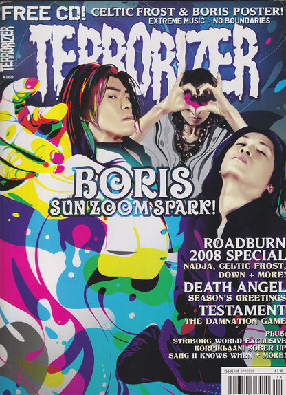 Terrorizer - April 2008 - Boris On Cover