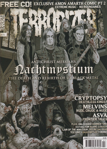 Terrorizer - July 2008 -  Nachtmystium On Cover