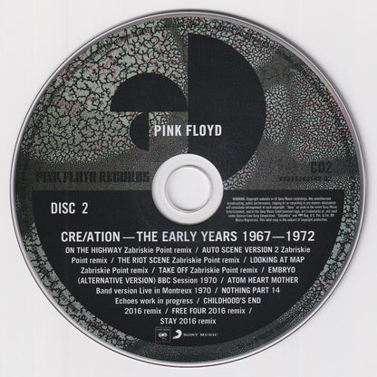 Cre/ation - The Early Years 1967 - 1972