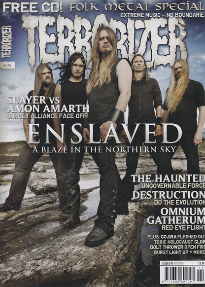 Terrorizer - November 2008 -  Enslaved On Cover
