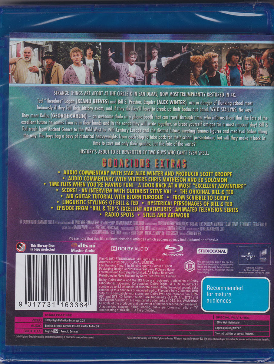 Bill & Ted's Excellent Adventure