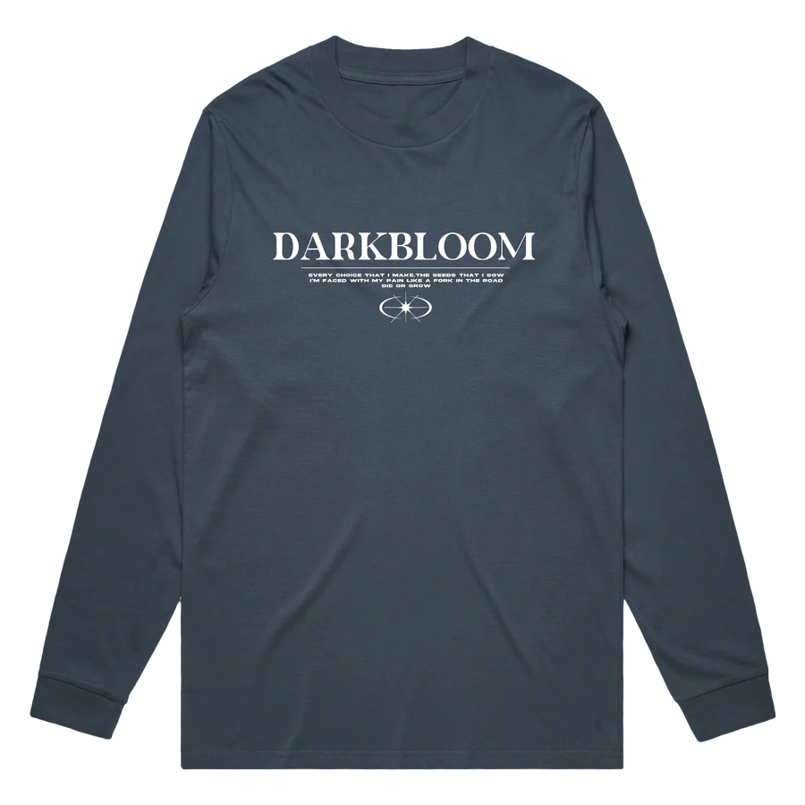 Darkbloom light blue Longsleeve Shirt