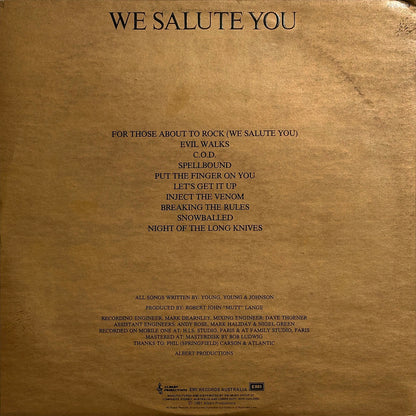 For Those About To Rock (We Salute You) - Image 2