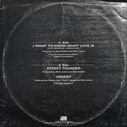 I Want To Know What Love Is - Image 2