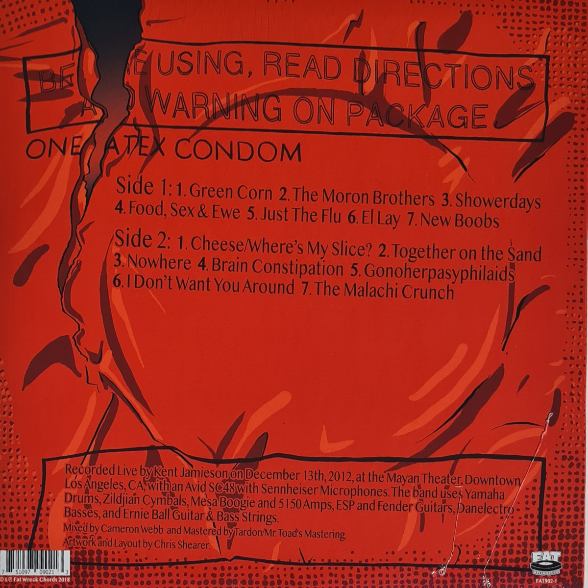 Ribbed - Live In A Dive - Image 2
