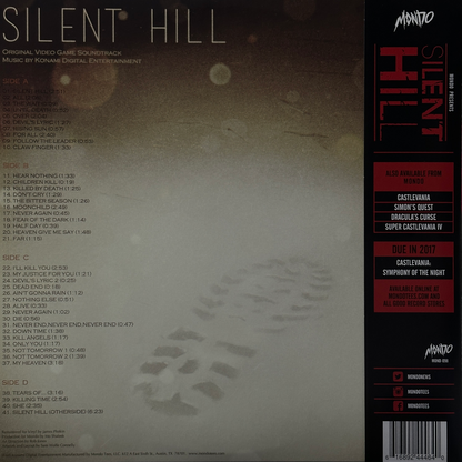 Silent Hill (Original Video Game Soundtrack) - Image 2