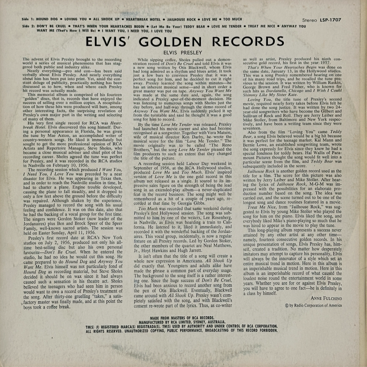 Elvis' Golden Records - Image 2
