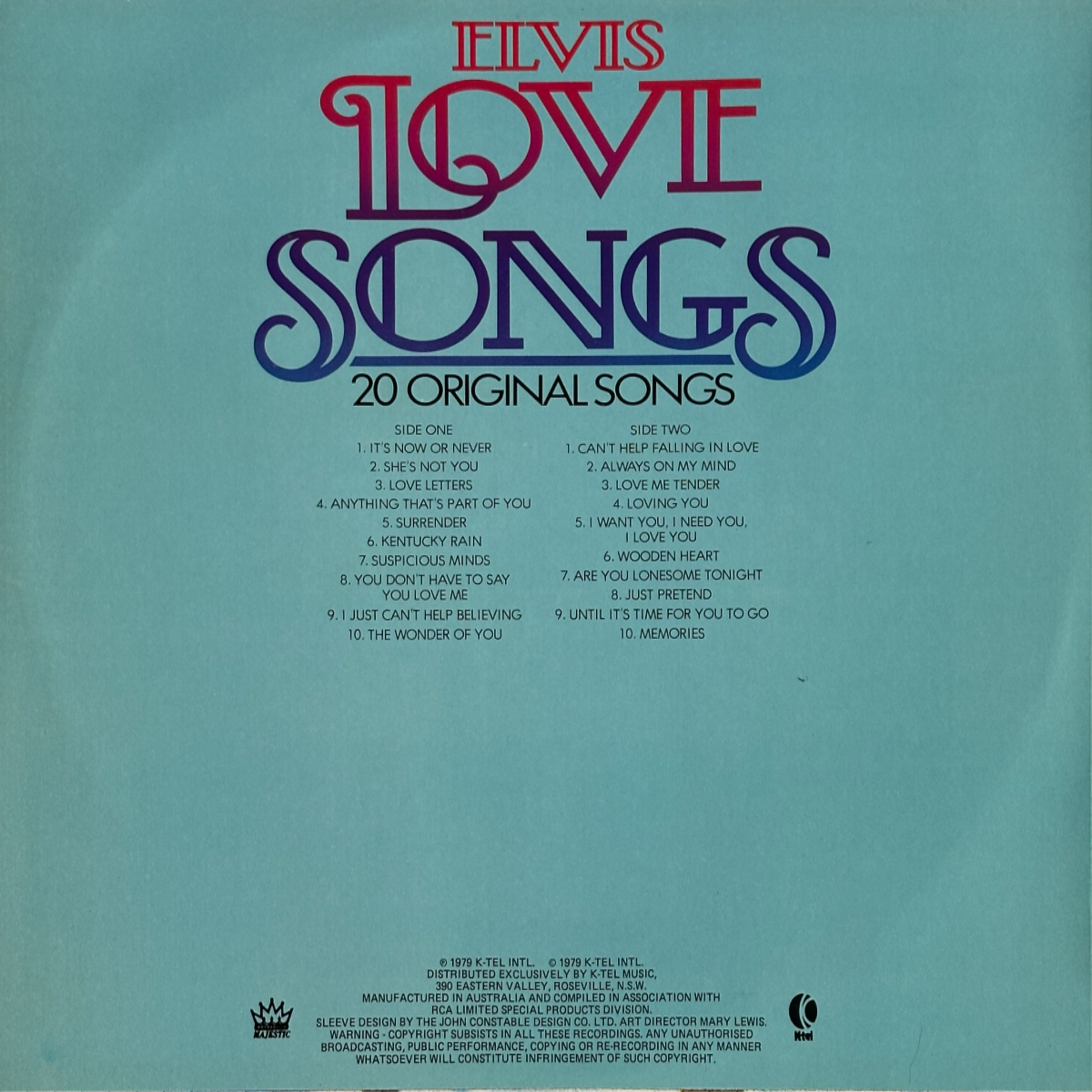 Elvis Love Songs - Image 2