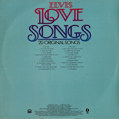 Elvis Love Songs - Image 2