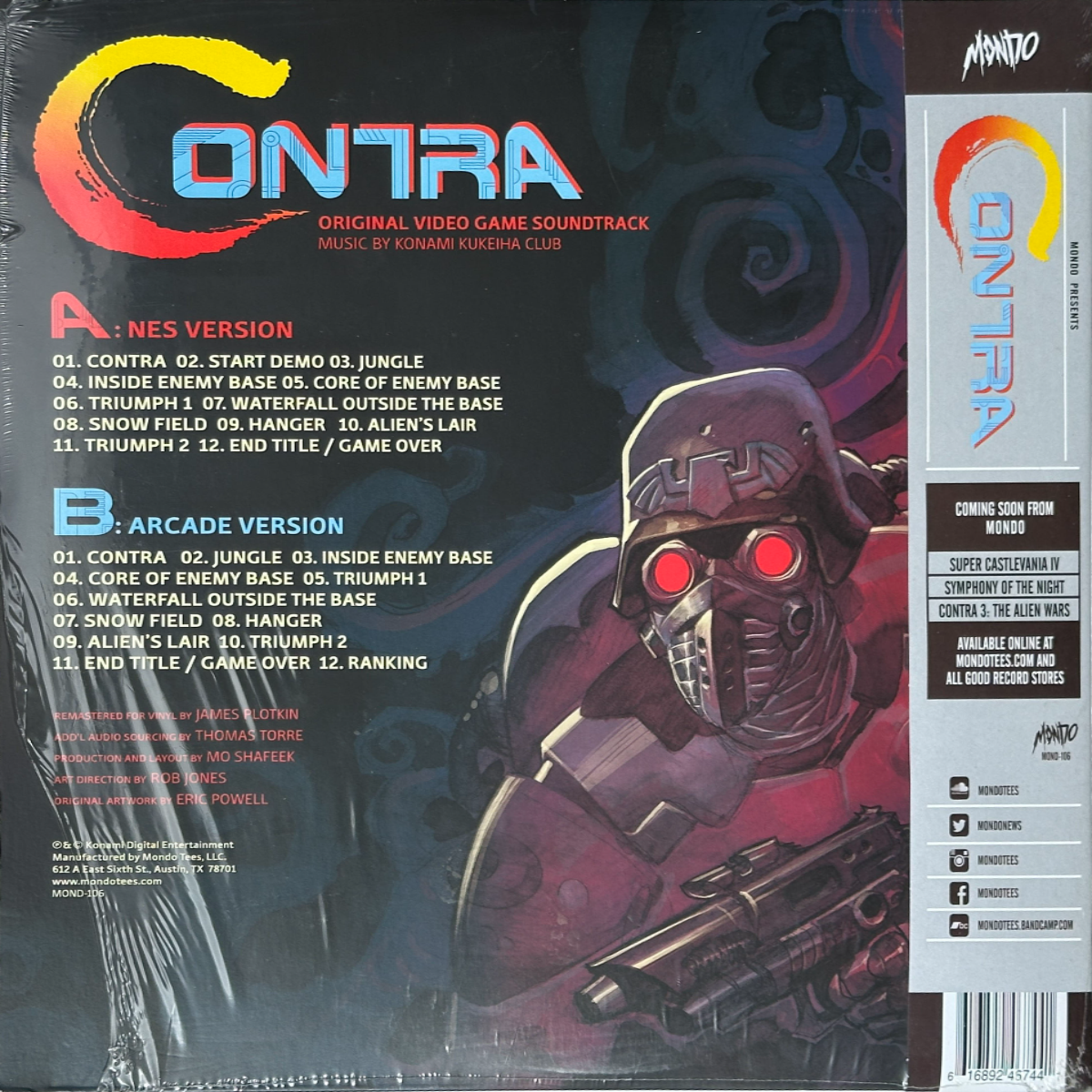 Contra - Original Video Game Soundtrack - Image 2