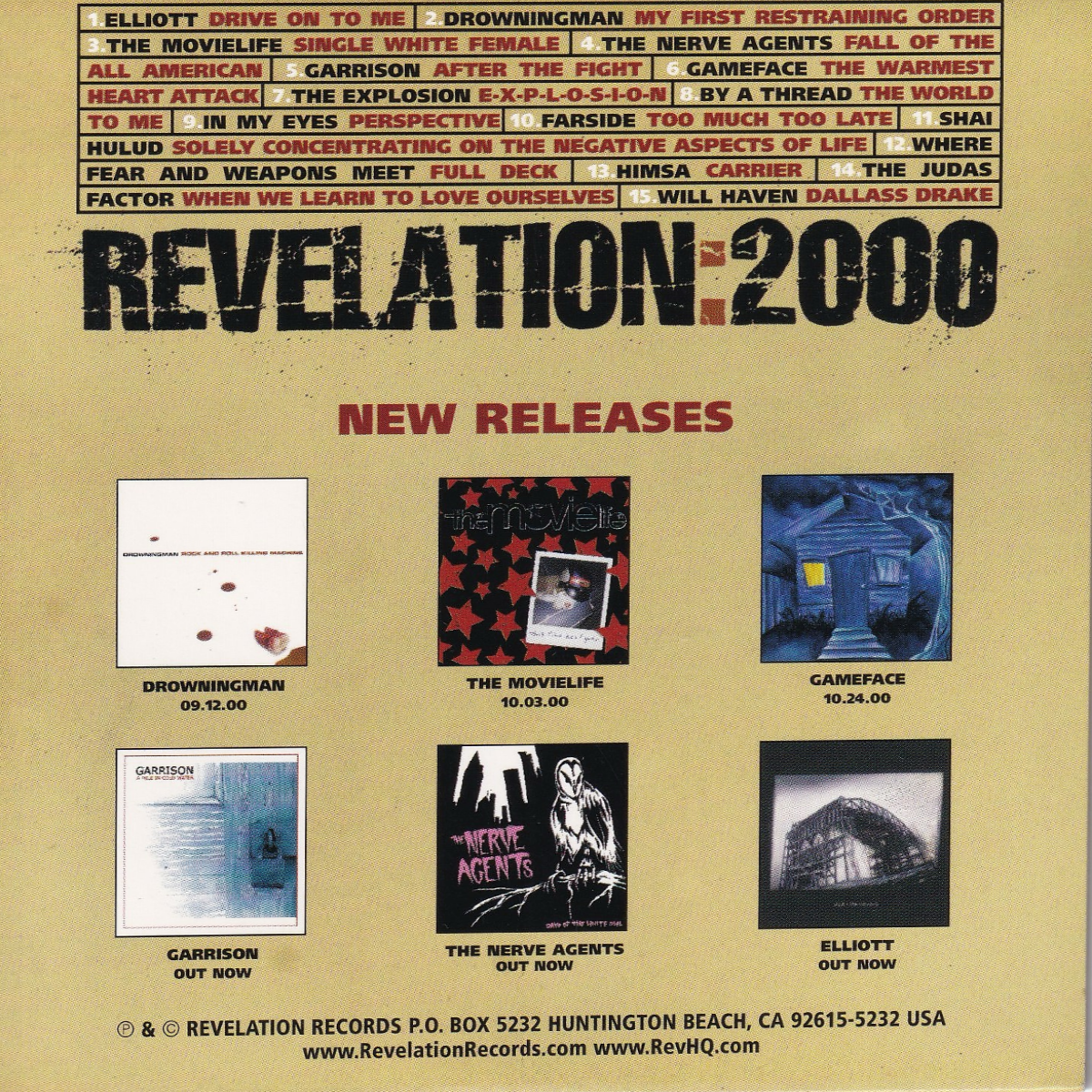 Revelation Records Sampler 2000 - Image 2