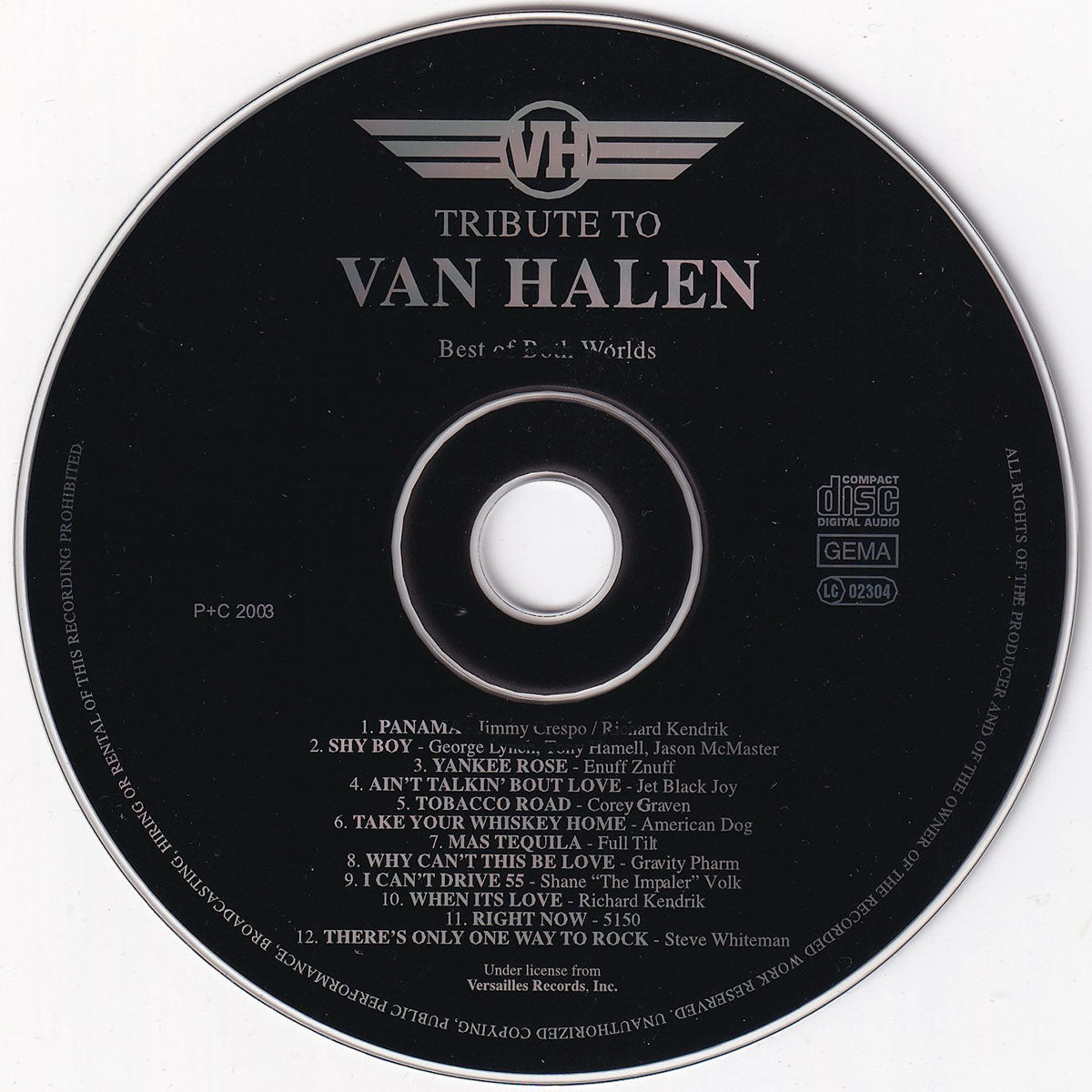 Best Of Both Worlds - A Tribute To Van Halen - Image 3