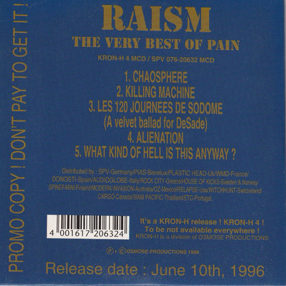 The Very Best Of Pain - Image 2