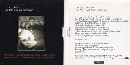 Plunja - Less Than Zero / The Way That I Am - Image 3